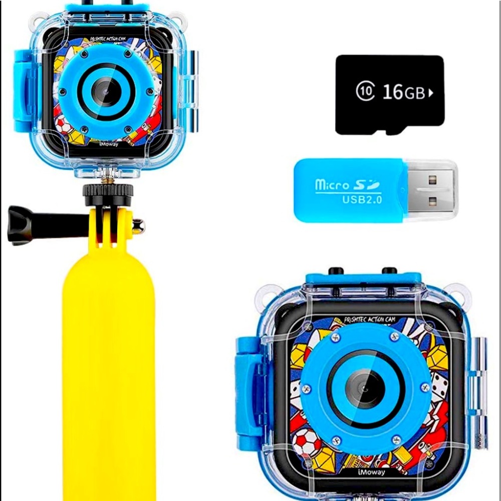 Kids waterproof video camera